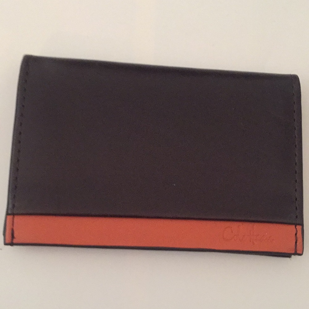 Cole Hahn leather card case